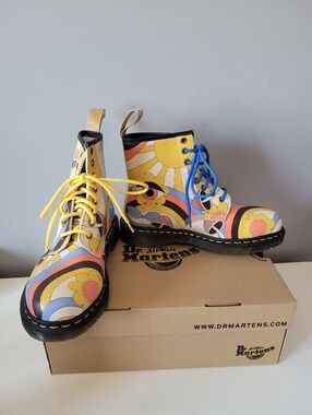 Dr Martens Retro Ray Kemble Lace Up Boots, BNIB, Size 8